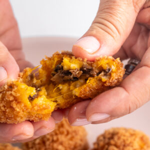 Arancini Vegano de Mix de Cogumelos - 6 unidades