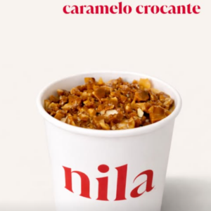 Nila Gelato Macad&acirc;mia com Caramelo